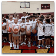 Children's basketball team